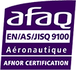 Cerification AFNOR Aéronautique 